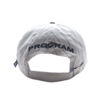 PG BASE HAT - WHITE PINSTIPE / NAVY