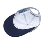 PG BASE HAT - WHITE PINSTIPE / NAVY
