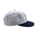 PG BASE HAT - WHITE PINSTIPE / NAVY