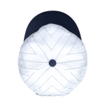 PG BASE HAT - WHITE PINSTIPE / NAVY