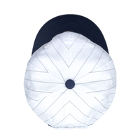 PG BASE HAT - WHITE PINSTIPE / NAVY