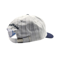 PG CAP - WHITE PINSTIPE / NAVY