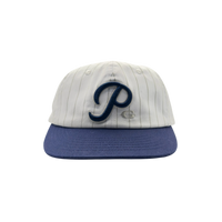 PG CAP - WHITE PINSTIPE / NAVY