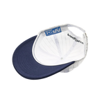 PG CAP - WHITE PINSTIPE / NAVY