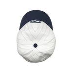 PG CAP - WHITE PINSTIPE / NAVY