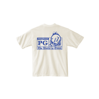 PG X THE WORLD IS OMNI - LOGO - OFF WHITE