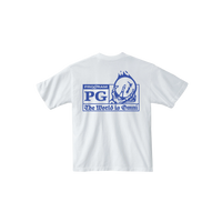 PG X THE WORLD IS OMNI - LOGO - WHITE