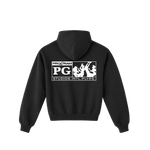 PLYR FULL ZIP HOODIE - BLACK