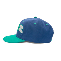 SOS HAT - NAVY/GREEN
