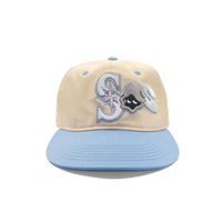 SOS HAT - CREAM / BLUE