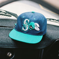 SOS HAT - NAVY/GREEN