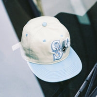 SOS HAT - CREAM / BLUE