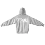 PLYR FULL ZIP HOODIE - ASH