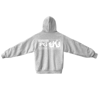 PLYR FULL ZIP HOODIE - ASH
