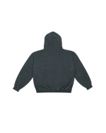 Back view of the Pro Gram FREE MINDS HOODIE - JUNGLE in jungle