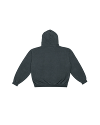 Back view of the Pro Gram FREE MINDS HOODIE - JUNGLE in jungle