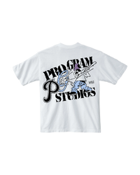Back view of the Pro Gram G'D UP TEE - WHITE in white