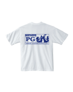 Back view of the Pro Gram PG LOGO TEE - WHITE in white