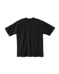 Back view of the Pro Gram PG TEE - BLACK in black