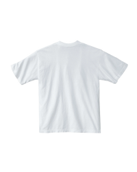 Back view of the Pro Gram PG X BLINKER FLUID TEE - WHITE in white
