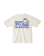 Back view of the Pro Gram PG X THE WORLD IS OMNI - LOGO - OFF WHITE in off white