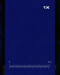 Detail view of the Pro Gram PLYR HOODIE - BLUE in blue