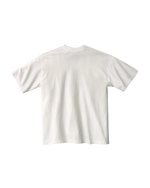 Back view of the Pro Gram UPTOWN XL TEE - OFF WHITE in off white